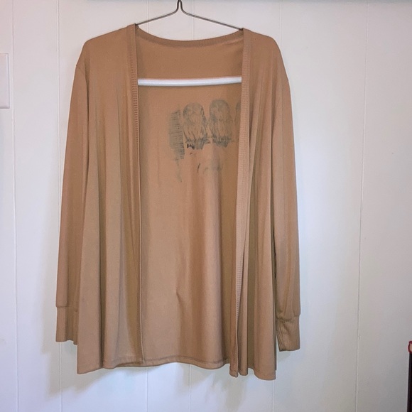 Owl Flyaway Cardigan - Picture 2 of 3